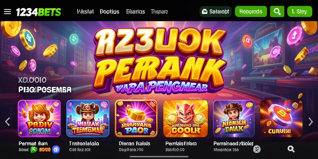Screenshot gameplay 1234BETS menunjukkan keseruan bermain slot.