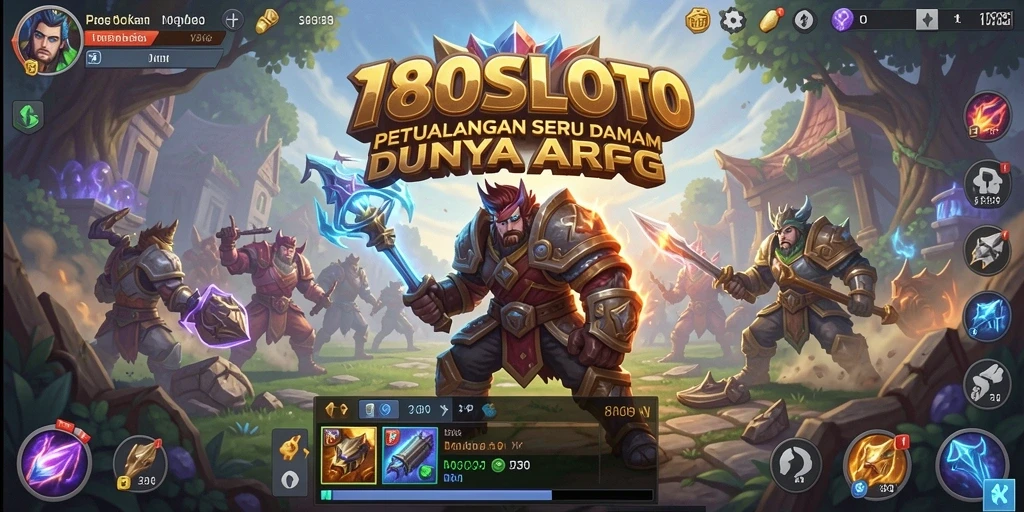 Tampilan menarik dari gameplay ARPG 180SLOT yang penuh aksi.