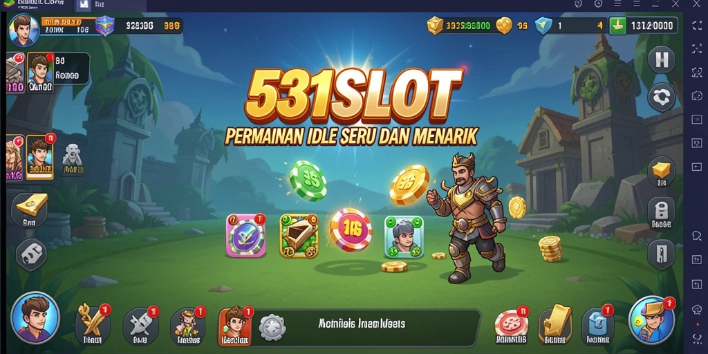 Tampilan gameplay menarik dari 531SLOT dalam mode Idle.