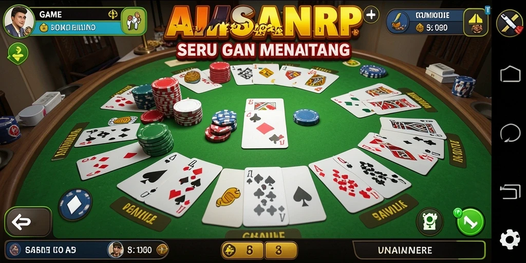 Tampilan gameplay seru di ALISANRP yang mengasyikkan.