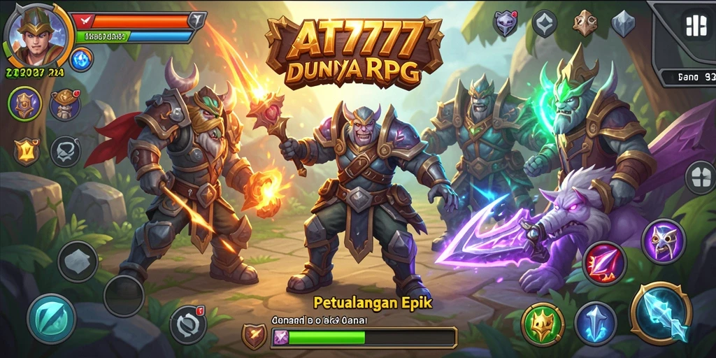 Gameplay RPG yang menakjubkan dalam AT777 dengan aksi seru dan grafis berkualitas tinggi.