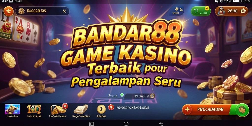Tangkapan layar gameplay <strong>BANDAR88</strong> menunjukkan pengalaman bermain Kasino yang mendebarkan.