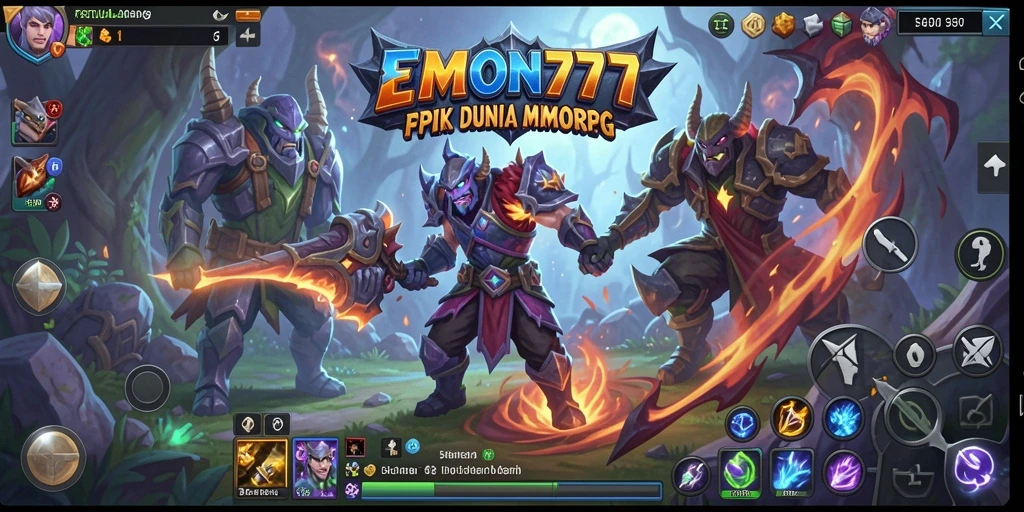Gameplay seru di dunia fantasi EMON777 dengan aksi mendebarkan.
