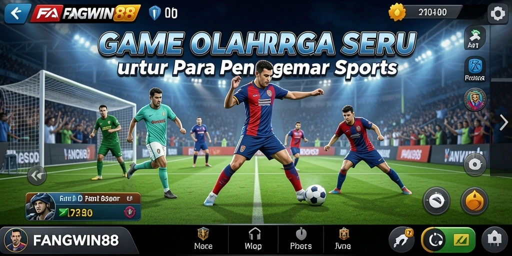 Tampilan gameplay seru di FANGWIN88 yang memikat penggemar olahraga.