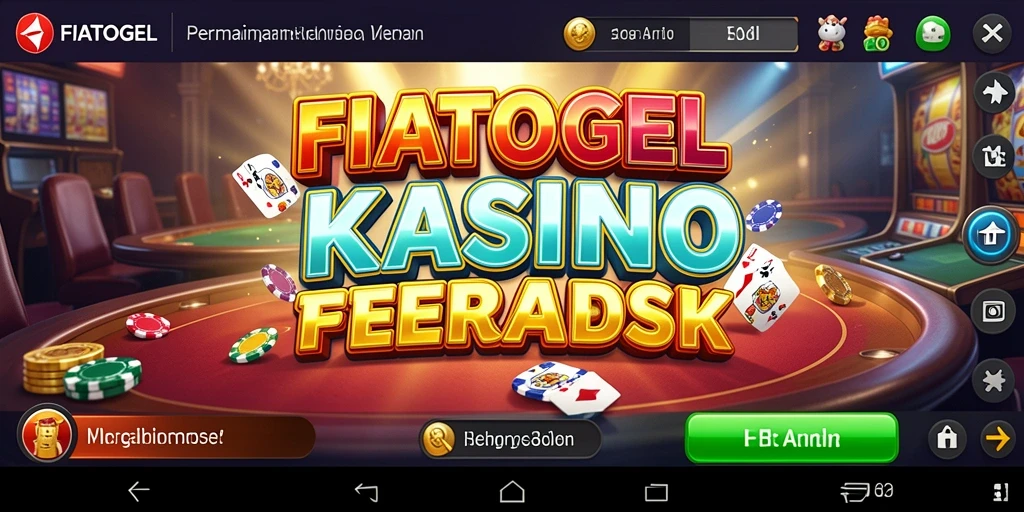 Gameplay mendebarkan dengan berbagai pilihan permainan kasino.