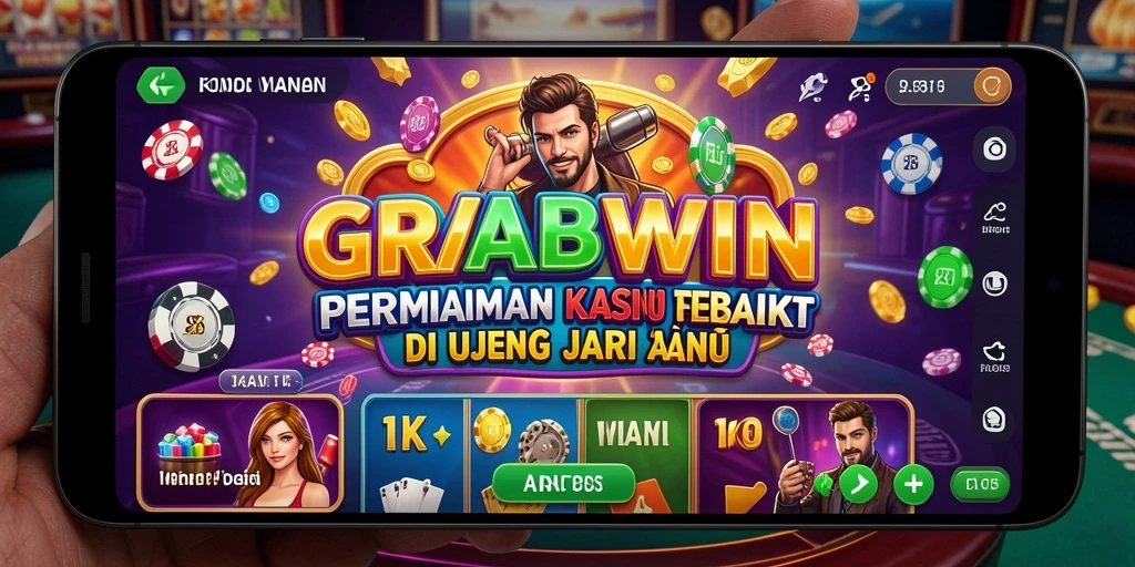 Tampilan gameplay GRABWIN yang menarik dan seru.