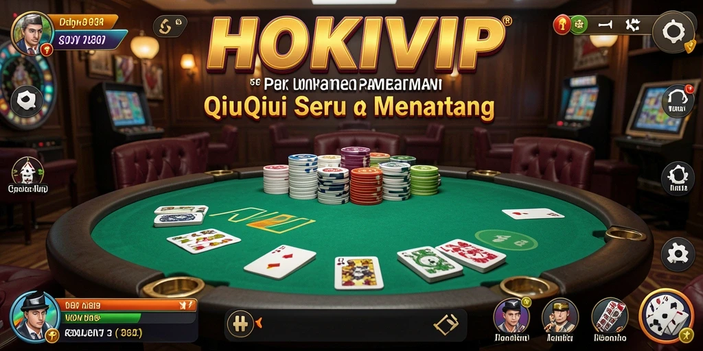 Screenshot dari gameplay seru HOKIVIP QiuQiu