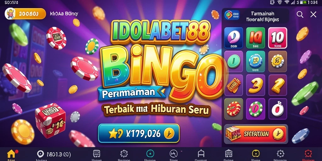 Tampilan gameplay seru di IDOLABET88 dengan berbagai room Bingo.