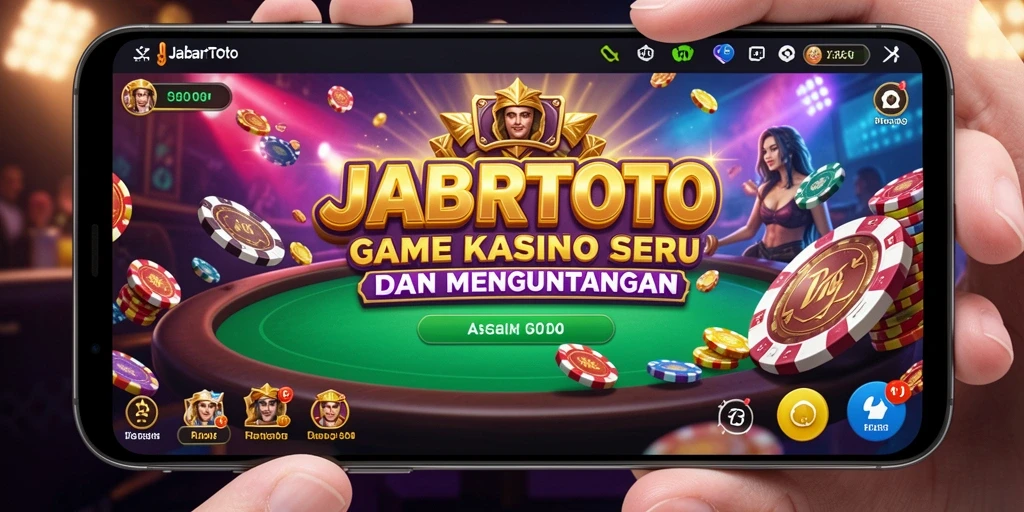 Tampilan gameplay menarik dari JABARTOTO dengan berbagai permainan Kasino.