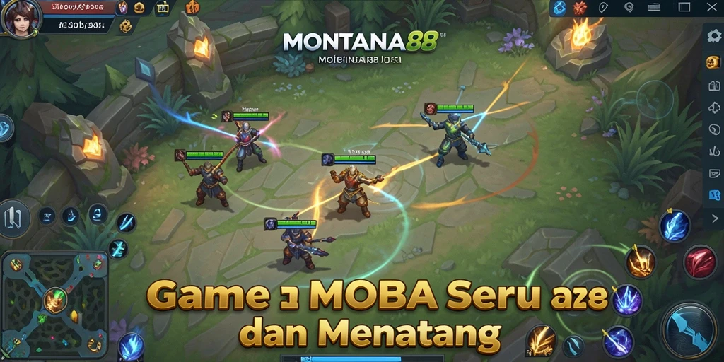 Tampilan gameplay seru MONTANA88 dengan aksi intens.